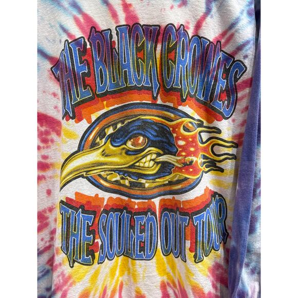 1999 The Black Crows Souled Out Tour Graphic Tee Shirt Parking Lot Boot Mens XL - Picture 3 of 7